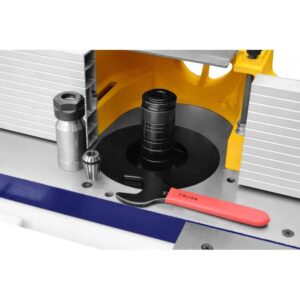 CORMAK - SH30 - Mini Toupie d'atelier 3 vitesses avec arbre interchangeable - Puissance 1500 W – Image 5
