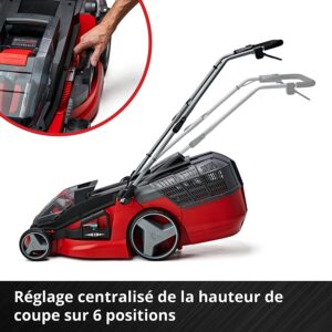 EINHELL - GE-CM 43 Li M Kit (2x4,0Ah) Tondeuse à gazon sans fil 43 cm 600m² – Image 11