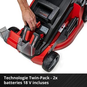 EINHELL - GE-CM 43 Li M Kit (2x4,0Ah) Tondeuse à gazon sans fil 43 cm 600m² – Image 9