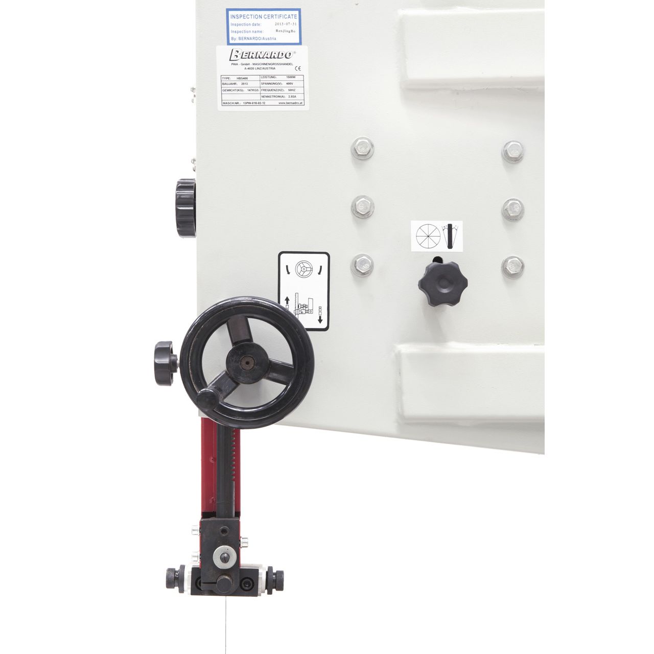 Scie à ruban bois Holzmann HBS470PROFI_230V - INDUS TP
