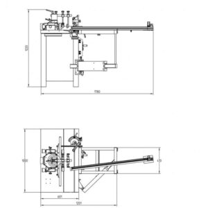 HOLZPROFI MAKER - TO1000M-MONO - Toupie avec Chariot Ras de Lame 1000 x 240 - 2800 W - 230V – Image 5