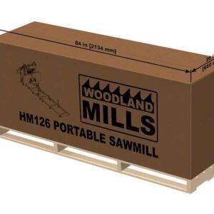 WOODLAND MILLS - HM126 - Scierie Mobile Thermique 9,5 CV - Diamètre de coupe 660 mm – Image 17