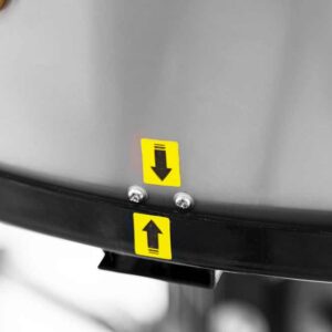 Zipper - ZI-GRM1650 - Plumeuse Rotative de Volailles - Tambour Ø 500 mm - 1300W - 230V – Image 3