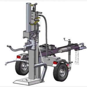 Fendeur de Bûches 22 Tonnes Vertical - Moteur Briggs & Stratton - Tractable ELECTROPOWER – Image 7