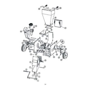 Carter protection des courroies pour broyeurs "brf" electropower – Image 3