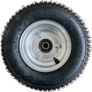 Roue 13x5.00-6 pour broyeur de branche brf 13 et 15cv axe 20mm electropower – Image 3