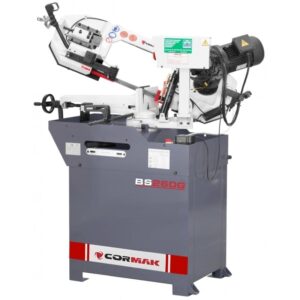 Scie à ruban métal Cormak BS260G 400v Triphasé – Image 3