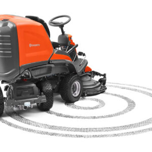 Tondeuse autoportée Husqvarna RC 320Ts AWD avec sac de ramassage 300L Sans plateau – Image 4