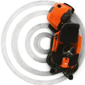 Tondeuse autoportée Husqvarna R 112C avec plateau de coupe 11.4 HP - 85CM – Image 9