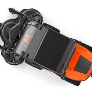 Tondeuses autoportées Husqvarna P525DX avec CABINE Coupe-frontale diesel professionnelle – Image 4