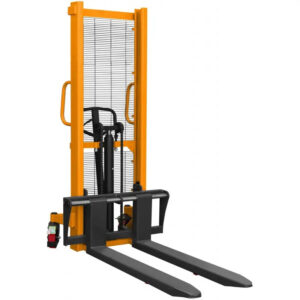 Gerbeur manuel charge 1000kg – Hauteur levage 1600mm fourches réglables – Image 4