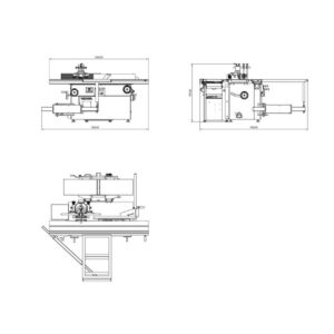 Combiné à bois 5 opérations Holzprofi Maker CB410-SPIRAL-MONO Arbre hélicoïdal - 230V – Image 11